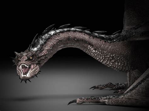 The Hobbit Smaug Dragon 3d Model By Squir