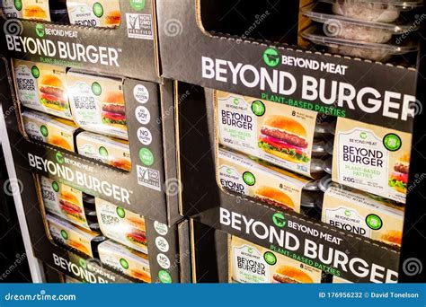 Beyond Burger Editorial Photography Image Of Shelf 176956232