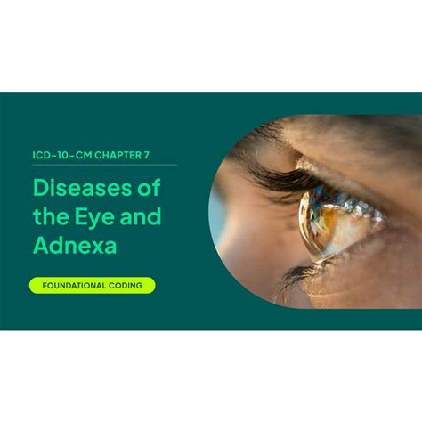 Foundational Coding Icd 10 Cm Chapter 7 Diseases Of The Eye And Adnexa