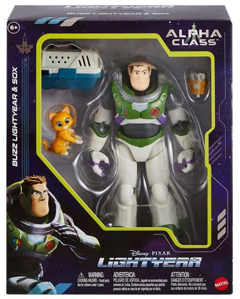 Lightyear Alpha Class Buzz Lightyear Sox Figures