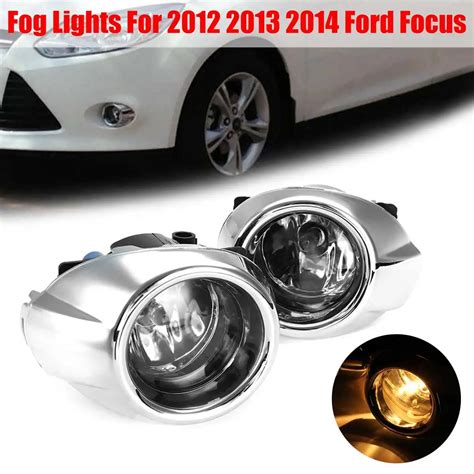 Pcs Fog Lamp Assembly Super Bright Fog Light For Fusion