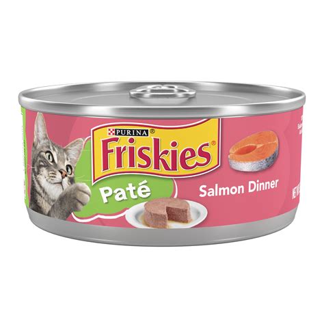 12 Pack Friskies Salmon Dinner Pate Wet Cat Food 5 5 Oz Can Walmart