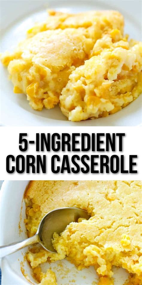 Easy 5 Ingredient Corn Casserole Made With Jiffy Artofit