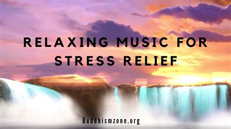 Relaxing Music For Stress Relief With Waterfall Background Meditation