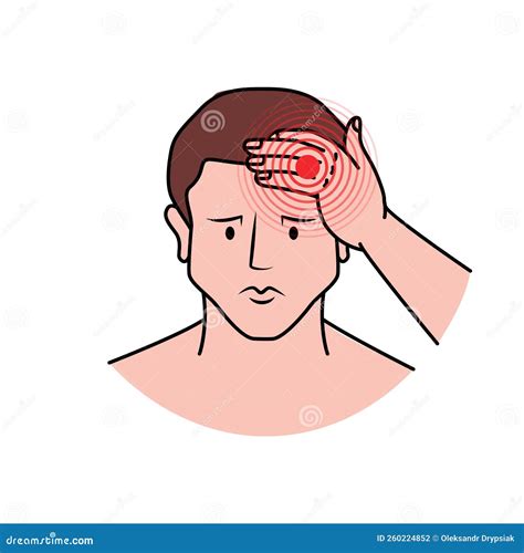 Pain And Injury In The Human Head Pain In Human Body Human Headache