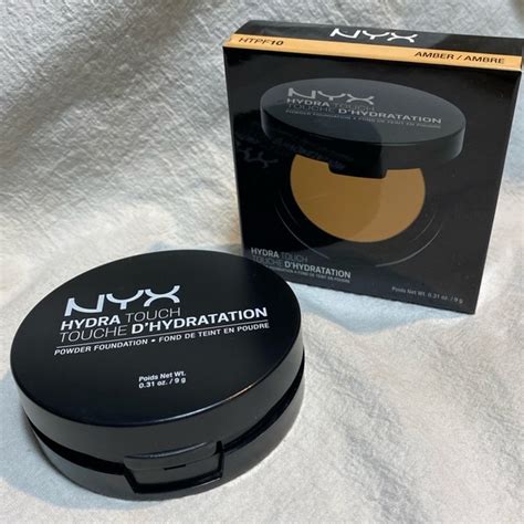 Nyx Makeup Lot Of 5 Nyx Hydra Touch Powder Foundation Amber Poshmark