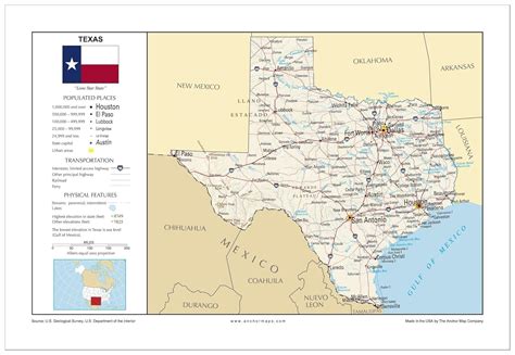 Map Of Texas And Arkansas Map