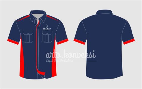 Download Template Vector Kemeja Pdl Korsa Di Arto Konveksi 0856 333