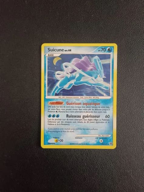 Carte Pok Mon Suicune Holo Diamant Et Perle Merveilles Secr Tes