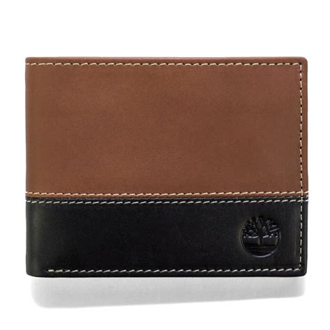 Timberland Men S Leather Passcase Wallet Trifold Wallet Hybrid Buy