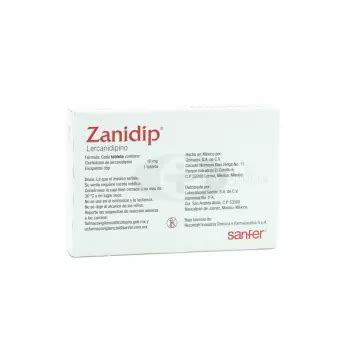 Zanidip 10 mg Tratamiento eficaz para la hipertensión