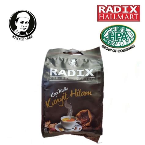 Radix Kunyit Hitam Original Hpa Sachet Shopee Malaysia