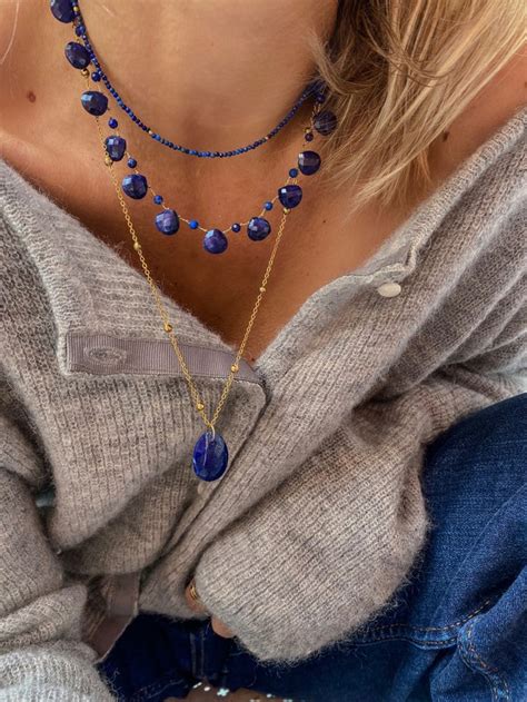 Colliers Lapis Lazuli Collier Colliers