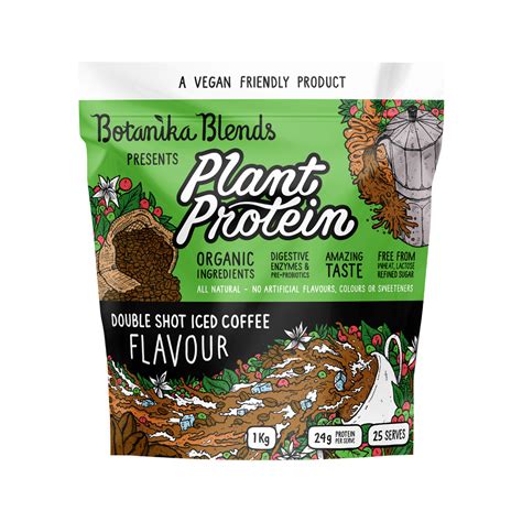 Botanika Blends Plant Protein Double Shot Iced Coffee 1kg From Naturals