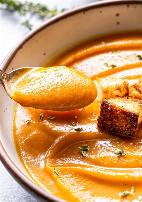 Butternut Squash Apple Soup Recipe Runner