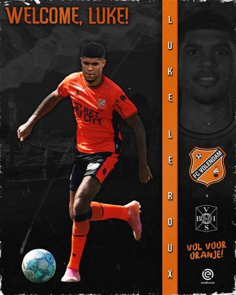 [FC Volendam] sign South African international midfielder Luke Le Roux ...