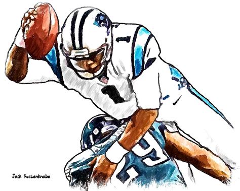 Carolina Panthers Logo Drawing | Free download on ClipArtMag