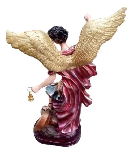 San Miguel Arcángel Con Balanza Figura De Resina 60 Cm en venta en