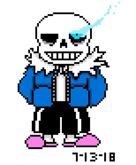 Sans-Bad-Time-Recreation-01 | Pixel Art Maker