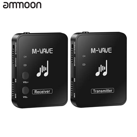 M Vave Wp Ghz Wireless Earphone Monitor Transmission System