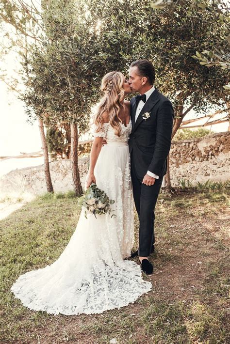 This Gown Designer And Her Groom Tied The Knot At Casa Privata On The