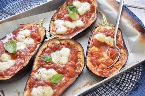 Melanzane Al Forno Con Mozzarella E Pomodoro