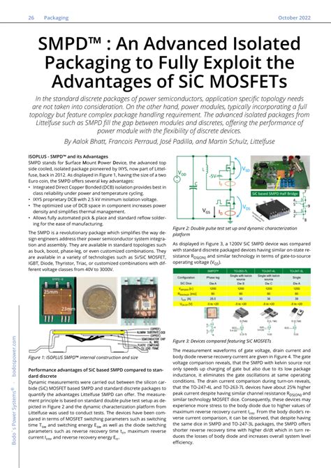 Pdf Smpd An Advanced Isolated Packaging To Fully Exploit The