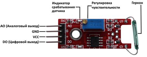 Датчик геркон ардуино