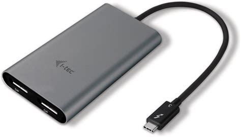 Amazon.com: i-tec Thunderbolt 3 to Dual DisplayPort Video Adapter Supports Dual 4K for TB3 ...