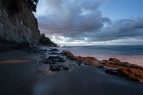 Laguna Beach Sunrise Stock Photo - Download Image Now - Beach, Cloud ...