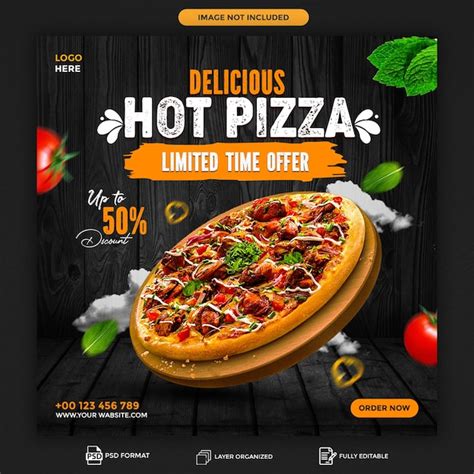 K Stliche Pizza Fast Food Men Und Restaurant Social Media Instagram