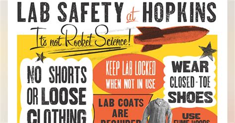 A Lab Safety Poster With Style Ehs Today