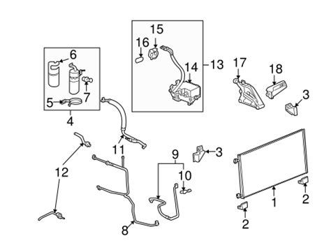 Condenser Compressor Lines For 2012 GMC Yukon GMPartsDirect