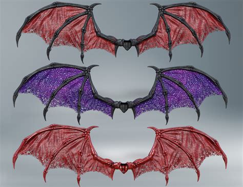 Succubus Wings Texture Expansion Daz 3d