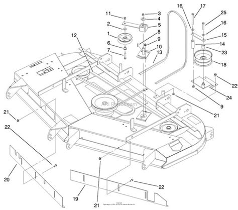 Toro Groundsmaster D Deck Belt Diagram