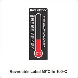 Temperature indicator sticker - HOW THE STICKER WORKS?