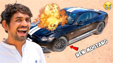 We Destroyed New Mustang Gt Engine Blast Mr Indian Hacker