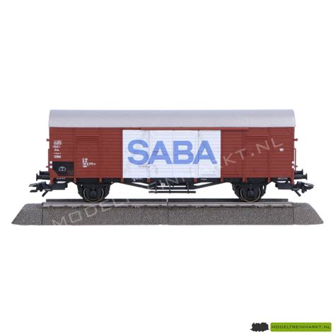 M Rklin Gesloten Goederenwagon Saba Db Modeltreinmarkt