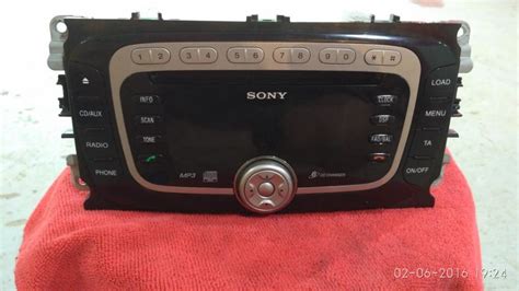 Ford Focus Mk Fl Mondeo Mk Sony Cd Mp Changer Radio