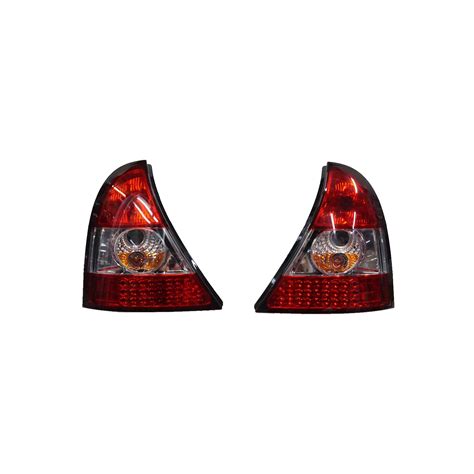 Focos Traseros Led Renault Clio Mk Fondo Rojo Biocar Tuning