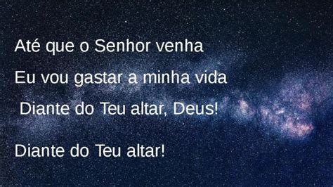 At Que O Senhor Venha Pptx Slide Gospel