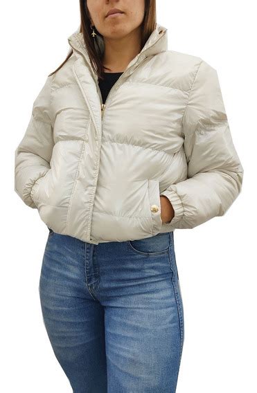 Campera Puffer Mujer Blanca MercadoLibre