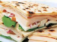 Smoky Chicken Flatbread Sandwich