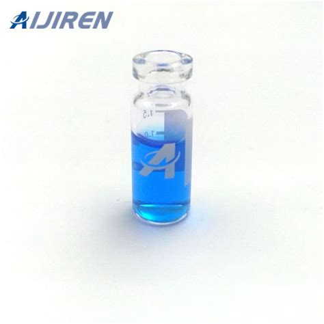 Transparent Clear Glass Vials With Hand Crimper Gas Chromatography