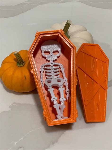 Halloween Mini Coffin Decoration Etsy