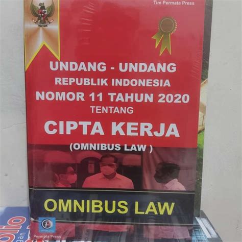 Promo Undang Undang Ri Nomor 11 Tahun 2020 Tentang Cipta Kerja Omnibus