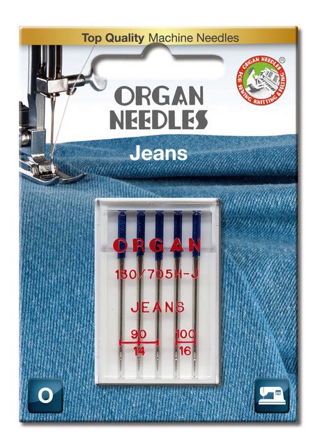 Organ Jeans ompelukoneen neula 90 100 Elävä Lankakori