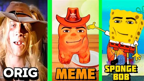 Gegagedigedagedago Original Vs Meme Vs Cotton Eye Joe Sponge Bob Vs