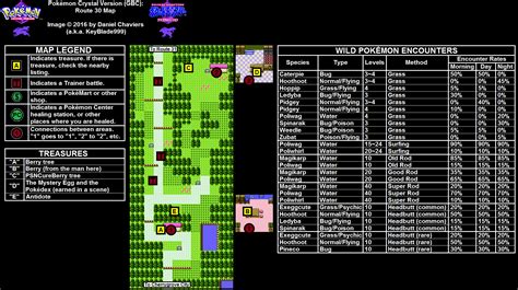 Pok Mon Crystal Route Map Png Neoseeker Walkthroughs