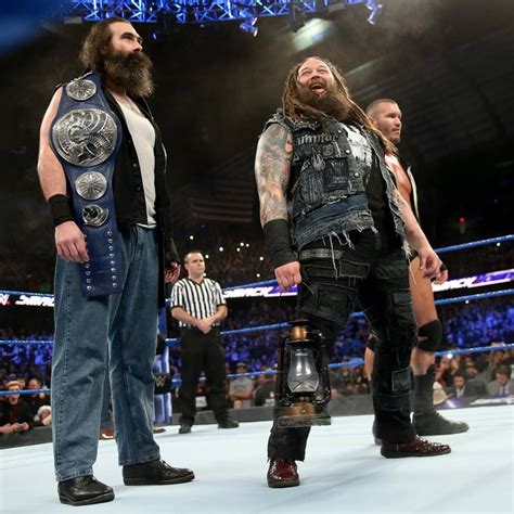 Luke Harper, Bray Wyatt and Randy Orton